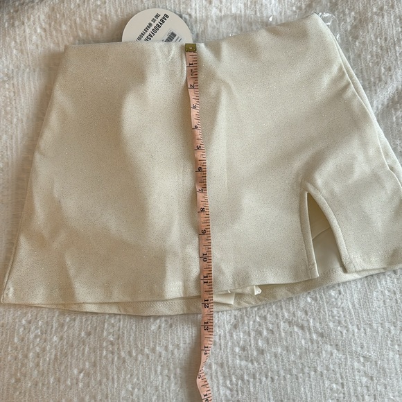 Zima skort - ivory sparkle (new with tags) - Picture 5 of 7